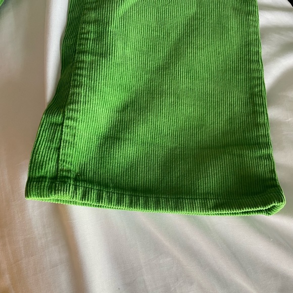 NWT Gymboree Green Front Bow Ribbon Corduroy Flare Pangs - Picture 5 of 6